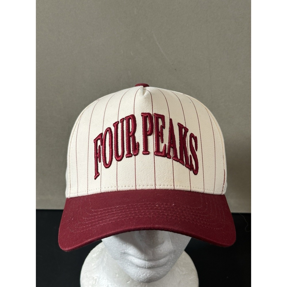Vintage 1996 Pin‎ Stripe Four Peak SnapBack Hat